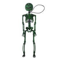 45cm High Pumpkin Head Skeleton Body Shape Human Shape Halloween Decorative Ornaments Birthday Party Decoration Home Decoration black