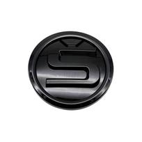 LEDD9 2026 Hot For SKODA 8cm 9cm 10cm Emblem Car Front Hood Badge Rear Trunk Sticker For Skoda S Skoda Kodiaq Fabia Kamiq Karoq Octavi 80mm black