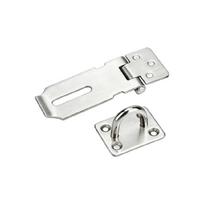 Hasp Staple Shed Latches Wooden Door Security Padlock Stainless Steel Door Lock Padlock Clasp For Bathrooms And Gate white