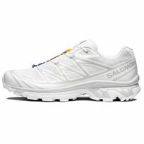 SALOMON XT 6 Fabric Breathable Low top Casual Trail Running Training City Commuting Running Shoes Unisex White L41252900 38⅔ balta