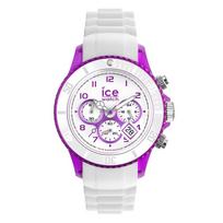Aiseuwochi Ice-Chrono Party Ch.Wpe.U.S.13 Unisex Watch white