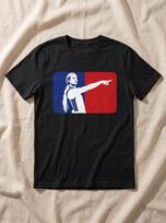 Sophie Cunningham WNBA Logo Pointing Graphic Tee, Retro Athletic Sports M white