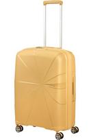 Vidutinis lagaminas American Tourister Starvibe Metalic Banana, M, geltonas
