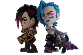 Youtooz Arcane Vi and Jinx Figure