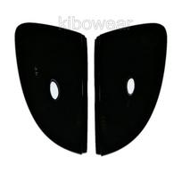 Black Side Wing Mirror Caps Cover for Skoda SuperB III 2016  Octavia Mk3 A7 5E for VW T-ROC Replace 2017 2018 SuperB 2016-2019 white