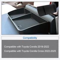 For Toyota Corolla - Cross -2025 Central Control Screen Rear Storage Box Car Interior Dashboard Storage Tray gray