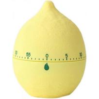 Kitchen Timer Cute Fruit Cookie Kitchen Timer | Novelty Manual Cooking Timer | Fun Shaped Mechanical Timer For Kitchen Alarm Home Desktop Decor (Lemon