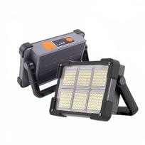 LED saulės pakraunamas turistinis žibintas, powerbank