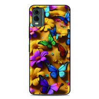 Butterfly Image Phone Case For TCL NxtPaper 70 Pro K70 Power 4G 605 50 XE 40 XL 20 30 60 SE 60R 5G 40R 505 501 408 406 403 Cover TCL 50 5G yellow