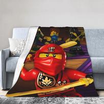 N-ninjagos Antklodė Šilta Minkšta Pūkuota Pliušinė Mesti Antklodė Vaikui Sofa Kėdė Flanelinė Paklodė Lovos Užvalkalas 75cmx90cm black