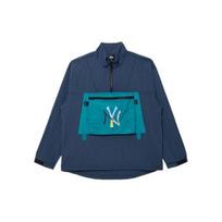 New Era SS22 MLB Series Color Block Printed Long Sleeve Jacket Unisex jackets Navy-Blue 13095697 S blue