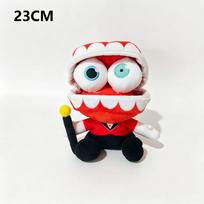 Cute The Amazing Digital Circus Series Stuffed Toy Cartoon Character Exquisite Creativity Soft Plush Toy Men And Women Gift gray