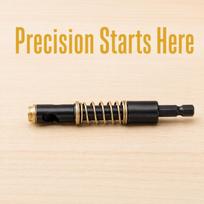 Spring-Loaded Guide Hinge Drill Bit 5mm Diameter Cabinet Drill Bit  For Door Hinge Installation 1/4
