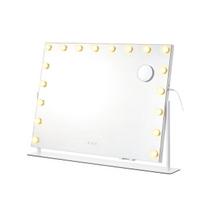Veidrodėlis makiažui 80x60 cm Baltas LED apšvietimas