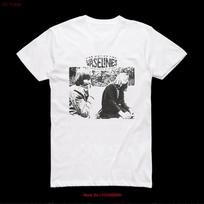 New The Vaselines Artwork White T Shirt All Sizes Short Sleeve 1u540 Vintage Homme Breathable Soft Slightly Versatile 3XL gray