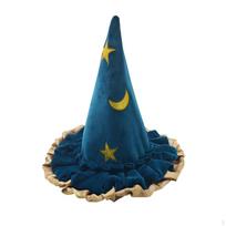 Raganos skrybėlė Dangiška smaila Cosplay persirengimui blue