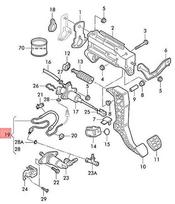 VAG 4 Golfo Linija Audi S3 2001 2004 Volkswagen Golf 2002 Originalus 1J1721465BC