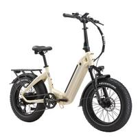 Sulankstomas elektrinis dviratis „TTGO F6 Boost“, 20 colių, baltas