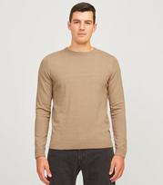 Jack & Jones Rebel vyriškas megztinis 12263734*01, smėlio spalvos/croc