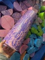 Half-Round Foam Roller for Muscle Relaxation and Yoga Massage 30cm x 7.5cm gray