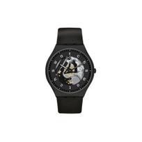 SWATCH Unisex 42mm Skeleton Watch SS07B101 SS07B101 Black black