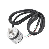 Industrial Automation Equipment 600P/R Magnetoelectric Incremental Rotation Encoder 5V‑24V  2‑Phases Shaft 6mm