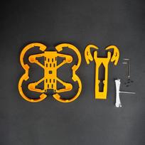 Anti-collision Propeller Protection Guard for DJI Avata 2 Impact Protectors Propeller Guard for DJI AVATA 2 Drone Accessories oranžinė