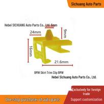 BMW E60 M5 E63 M6 Underbody Side Skirt Interior Trim Clips Si Chuang yellow