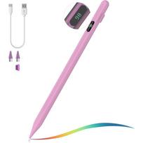 Rechargeable Universal Stylus Pen with Power Display Active Pencil for Android/iOS balta