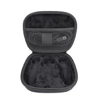 Controller Case with Inner Lid Pocket for Steam Controller 2, Portable Hard Shell Bag for Cable, Spare Battery and Small Accessory Storage 1 gray