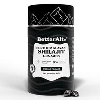 Better Alt Pure Himalayan Shilajit/Shilajeet Gummies with 100% Shilajit|Helps Muscle Recovery|Boosts Strength,Stamina & Improved energy|75%+ Ful