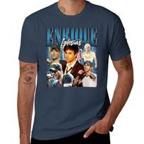 Enrique Iglesias Vintage Iconic Latin Pop Tshirt Cotton T Shirts Unisex 100 Cotton T Shirt Pack Tshirt S brown