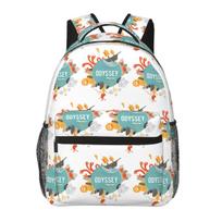 The Odyssey Of Homer Ancient Greek History Book Odyssey Backpack Student Boy Girl BookBag School Bag Shoulder Bags for Men Women One Size brown