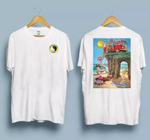 T&C Surf Challenge Retro 80s Designs T-shirt All XL gray