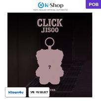 [Pre-order] JISOO Single Album [CLICK] CLICK BABY BEAR NFC Ver. (Online Benefit) [NO POB] gray