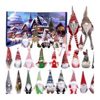 Yousheng 2025 Christmas Gnome Advent Calendar 24 Day Countdown to Christmas Ornament with Collectible Dwarf Dolls for Boys Girls And Adults