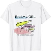Billy Joel - Paste Piano T-Shirt S white