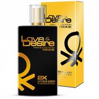 Kvepalai su feromonais Love & Desire Premium Edition Femme 2x Stronger moterims, 100 ml