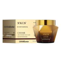 Su Xiu Chen Shi Caviar Anti-Wrinkle Sheet Mask: Hydrating, Moisturizing, Fine Line Reduction, Brightening, Soothing for Late Nights. beige