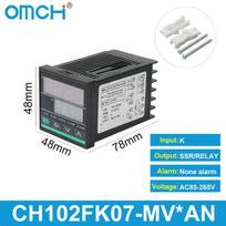 OMCH CH102 CH-B Series CH402 CH502 CH702 CH902 Digital PID Temperature Controller 0-1300℃ SSR/Relay Dual Output K-type Input CH102 gray