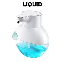 Smart Automatic Soap Foam Dispenser and Gel Bathroom Washing Hand liquid detergent Machine Wall Panels Mounted USB Rechargeable white