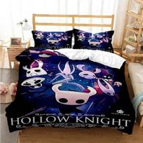 Game Hollow Knight 3D New Duvet Cover Pillowcase Bedding Set Adult Boy Girl Bedroom Decoration Children Single Double Large 70x133cm 3pcs blue