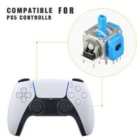 Anti-Drift TMR Electromagnetic Joystick for PS5/PS4/Xbox/Switch Pro Game Controller for PS5 white