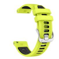 Silikoninė sportinė apyrankė 18 20 22mm skirta Garmin Forerunner 170 265 255 245 Venu 4 3 serijoms Patogi, patvari, greitai nuimama apyrankė Forerunner 170