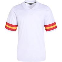 DEHANER Vyriški vienspalviai tušti futbolo marškinėliai Unisex sportiniai marškinėliai Sportinės treniruočių uniformos rinkinys 5XL white