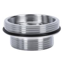 Faucet Adapter Flexible Rust Proof Threaded Edges Universal Faucet Thread Adapter Male 28mm to Male 22mm gray