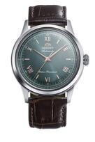 Orient Bambino 38 Automatinis laikrodis RN-BB0001E Vyriškas Žalias Odinis Dirželis Vietinis Modelis žalia