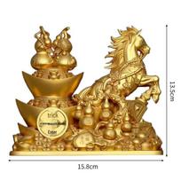 Tianma Feng Shui Wealth & Prosperity Home Office Decor Figurine 15.8×13.5 cm beige