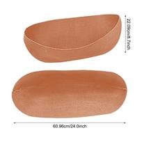 3pcs Hanging Planter Felt Liner Flowerpot Mat Coco Liners Coconut Basket Insert for Balconies Patios Porches Garden Decoration brown