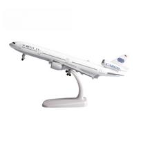 20CM Trans World Airlines McDonnell Douglas MD-11 Lėktuvas Lėktuvo Modelis Orlaivio Modelis Lietas Metalinis Lėktuvas Dovanos balta